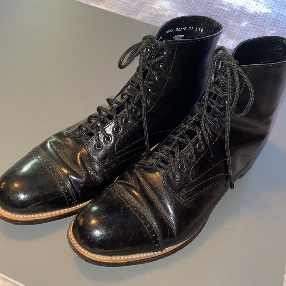 Stacy Adams Black Chukka Boots